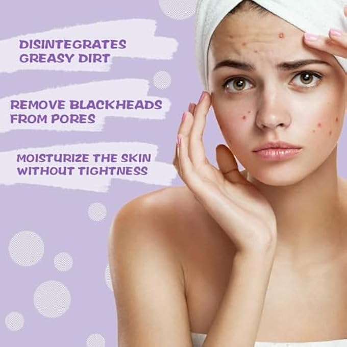 Lezpzay CLEANSING MASK, PIMPLE MASK, BLACKHEAD REMOVER, PEEL-OFF MASK, DEEP CLEANSING FOR OIL CONTROL, PORES, FACE CARE,30ML - Image 4